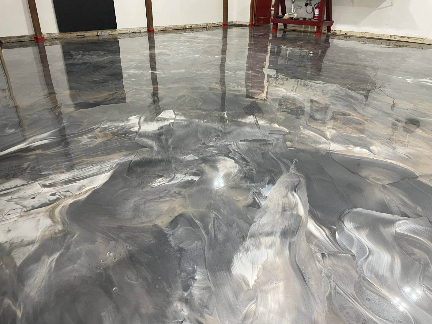 metallic epoxy floors idaho falls