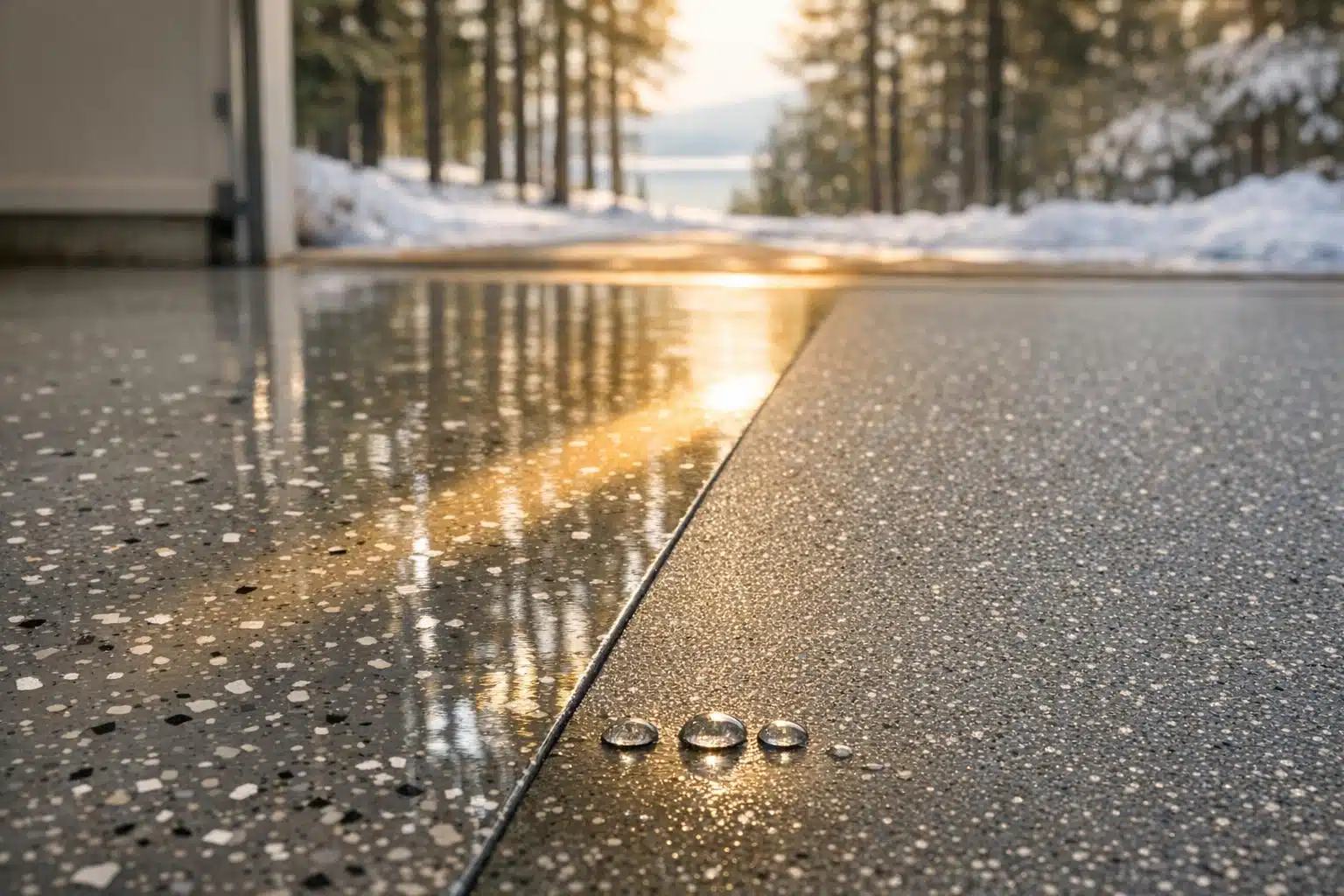 epoxy floor coating cold weather Idaho Falls